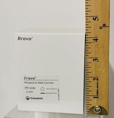 Coloplast Brava CONVEX PROTECTIVE SEAL Barrier #12092 1-3/16″ 8mm 1BX/10EA ~2027