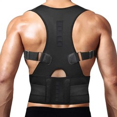 Posture Corrector Support Magnetic Back Shoulder Brace Belt Band For Men Women