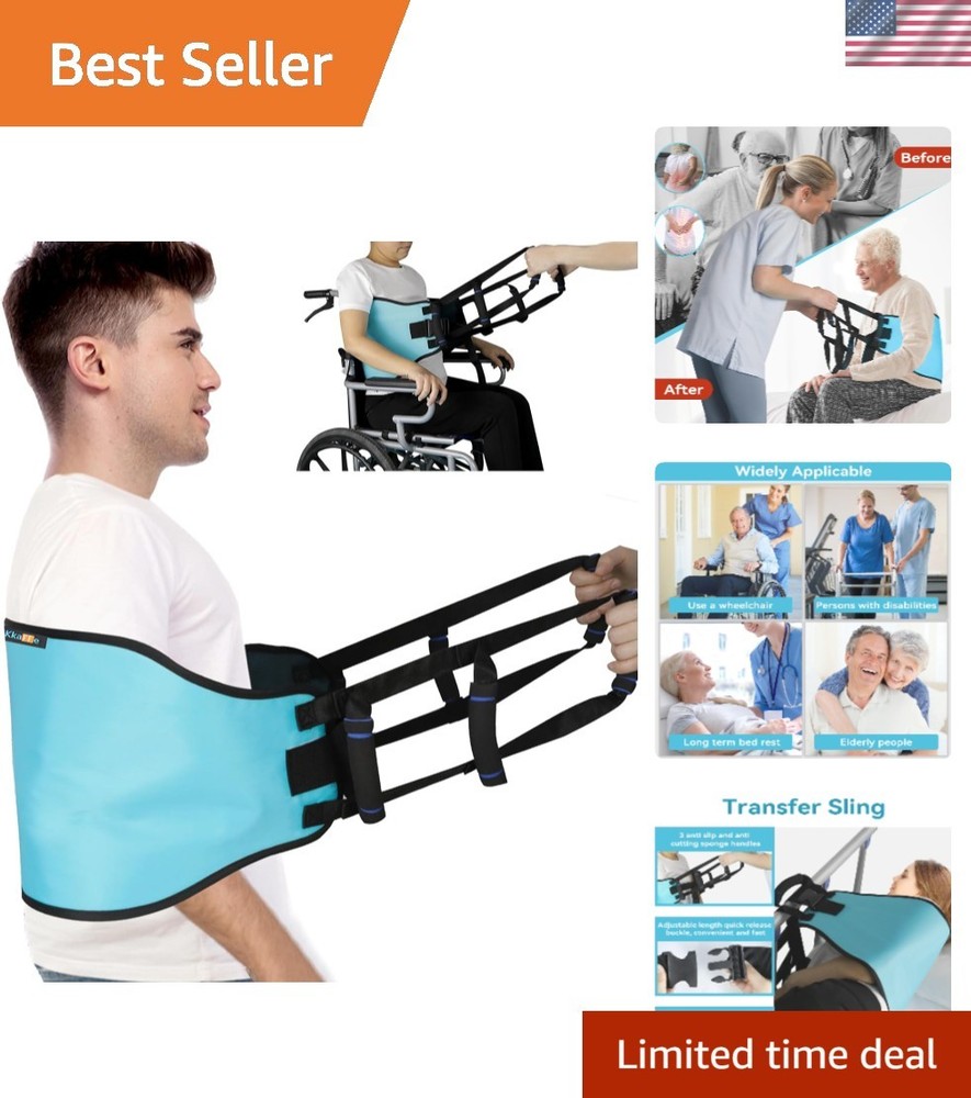 Multi-Functional Gait Belt for Elders – Lightweight, Portable, and Easy to Use