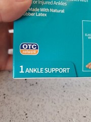 Family Wellness Ankle Support not made with natural rubber latex 1 Ancle Support