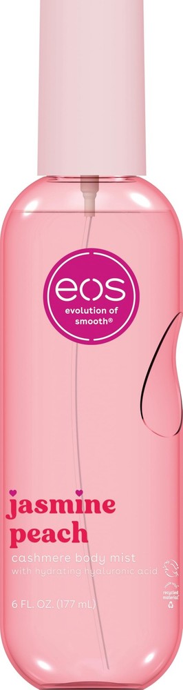 eos Cashmere Body Mist, Jasmine Peach, Body Spray for Women, Hair Mist, Floral P