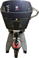 Golden Buzzaround XL 3-Wheel Mobility Scooter 18mi 375lb Storage Red/Black