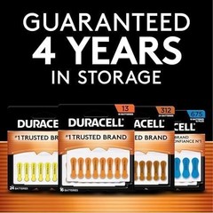 Duracell Hearing Aid Batteries Blue Size 675, 6 Count Pack, 675A Size Hearing…