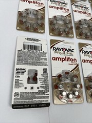 124 Hearing Aid Batteries RAYOVAC Proline 1.45V 312 312A EXPIRED 2021 (17 Packs)