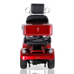 Heavy Duty 4-Wheel Mobility Scooter 31 Miles 3-Speed 500W 400lbs Capacity Red