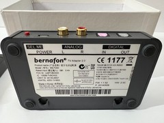 Bernafon TV Adapter 2 BS-F200 Hearing Aid Digital Noise Reduction Amplifier