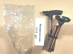 Best Stand up Cane With Light – Foldable – Adjustable – Bronze
