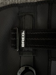 Breg CrossRunner Large Soft Wraparound Knee Brace with Straps Adjustable Support
