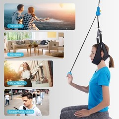 Neck Traction Device Cervical Neck Stretcher for Pain Relief Spine Decompression
