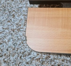 Seachrome 24″ Wide ADA Folding Wall Mount Shower Bench, Teak Phenolic Seat