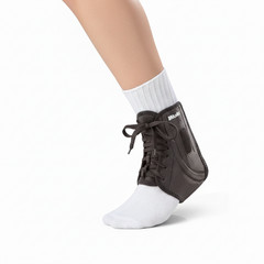 Mueller Sports Care ATF 2 Advance Ankle Support Brace Black Size: X-Small – NEW