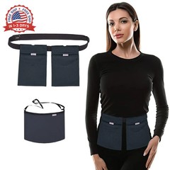 Mastectomy Drainage & Shower Pouch, Dark Gray | Post Mastectomy Support