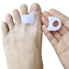 1Pair Gel Silicone Bunion Corrector Toe Separator Hallux Valgus Straightener