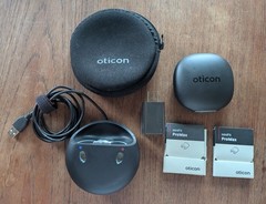 Philips Oticon C-1B2 Charger for HearLink 9030 MNR T R Hearing Aid + Other Stuff