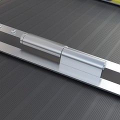 Wheelchair Ramp 10FT Folding Aluminum Ramp with Non-Slip Surface