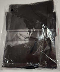 2 Black Back Braces size Medium in packages .