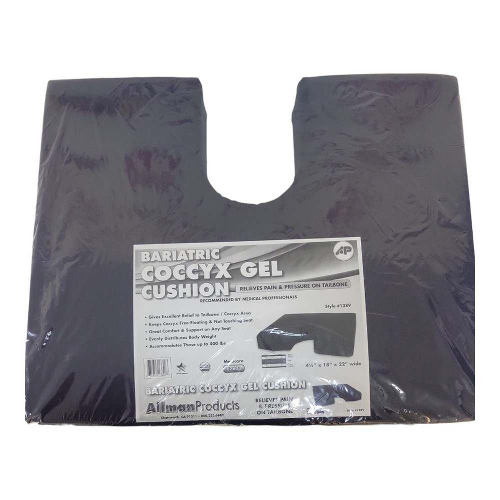 Bariatric Coccyx Gel Cushion (4.5″ x 16″ x 20″)