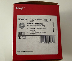 Hollister Adapt 8815 CeraRing Slim Ostomy Barrier Ring 2 Inch Box Of 10 Exp 2028