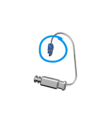 Miracle Ear 3.0 4M Receiver – LEFT Side Only Genuine Signia Replacement NEW