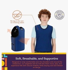 Special Supplies Weighted Sensory Compression Vest Calming & Supportive XX-Small