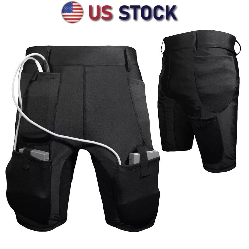 LVAD Medical Black Distressed Short Comfortable & Durable for HeartMate 2 & 3