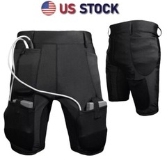 LVAD Medical Black Distressed Short Comfortable & Durable for HeartMate 2 & 3