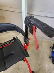 Drive F-22 Rollator Folding Mobility Walker (model GV974RD-T).