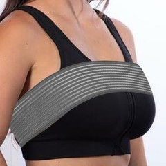 Post Surgery Breast Implant Stabilizer and Chest Compression Support Band, Breas