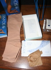 NEW SIGVARIS Medical Compression Stockings LARGE & Appliance 902 Calf Slip-ON
