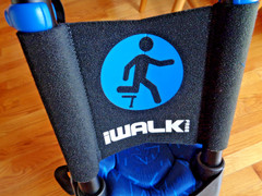 iWalk 3.0 HFC30303 Hands Free Knee Crutch Blue Black – Adjustable Height