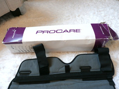 Procare 20 inch 3 panel Knee Splint Universal 7980020 Medical Leg Brace with Box