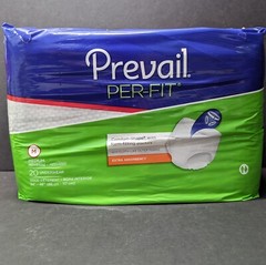 Prevail Per-Fit M Medium 34″-46″ PF-512 – 2 Packs of 20 (40 Total) Extra Absorb