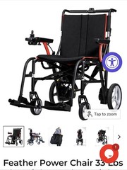Feather Mobility Chair. Bought New And Used Less Than 10 Times.