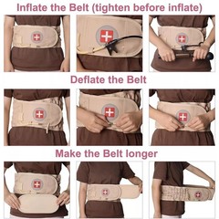 Spine Decompression Back Belt Lumbar Support for Lower Back Pain Relief New