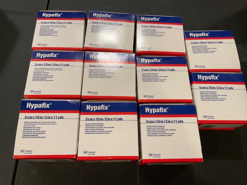 11 Hypafix 71443-01 (#4209) Adhesive Non Woven Fabric 5cm x 10m ( 2” x 11 yards)