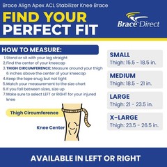 Brace Align Apex ACL Stabilizer – PDAC L1845/L1852 Approved Double Upright Knee