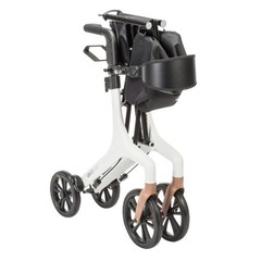 Drive Medical AeroWalk Ultra-Lite Rollator, White. Only 6.9Kg