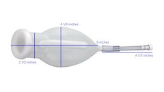 Reusable Portable Male Urinal System with Spill-Proof Collection Bag