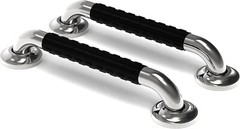 16 inches Bath Safety Grab Bar with Soft Anti-Slip Grips, ADA 500lbs Loading Cap