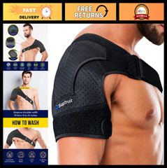 Adjustable Shoulder Brace for Pain Relief | AC Joint, Torn Rotator Cuff Support