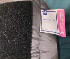 2 Pack of Medline HeelMedix Pro Heel Protector Standard (11-19 in) MDT2375CS