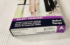 Sigvaris Cotton Knee High Black 862CM4W99 20-30mmHg Compression