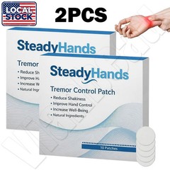2X Steadyhands Tremor Control Patch,Steady Hands Control Patch – Hand Stabilizer