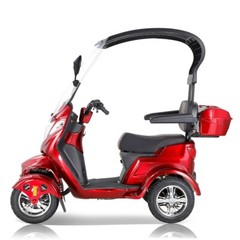 1000W Heavy Duty 4 Wheels Mobility Scooter w/ Roof 40 Miles 15 MPH for Seniors