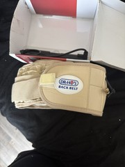DR-HO’S 2-in-1 Back Relief Belt B 42-55 Waist Beige Inflatable Pain Relief New