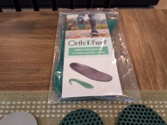 Womens Orthofeet Orthotic Insoles With Arch Booster, Comfort & Pain Relief