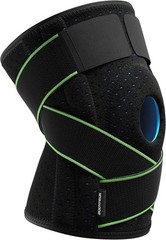 Adjustable Knee Brace with Hook and Loop Closure for Comfort & Stability
