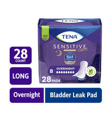 Tena Incontinence Pads, Bladder Control & Postpartum for Women, Overnight Absorb