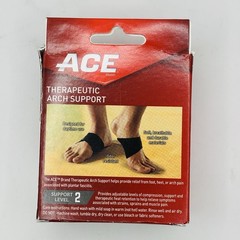3M ACE Therapeutic Arch Support Moderate Level 2 One Pair. New In Open Box.