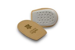 Pedag Perfekt 133 heel cup leather pads, absorb impact shock & relieve heel pain